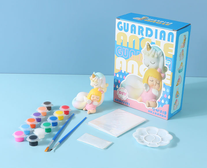 لعبة Guardian Angel Fun - يمكنك صنعها بنفسك (أزرق، وردي)