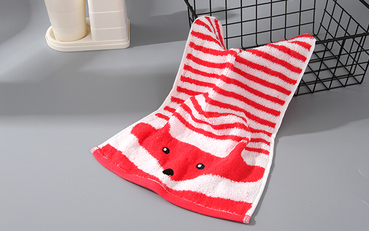 Animal Family Towel for Children (Fox)