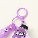 سلسلة مفاتيح عائمة من زيت زجاجة كوكا كولا من ريبيل سويت هارت