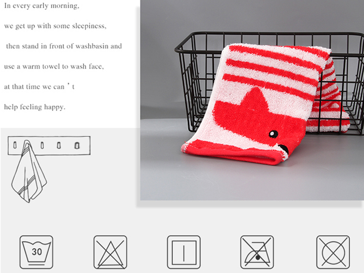 Animal Family Towel for Children (Fox)