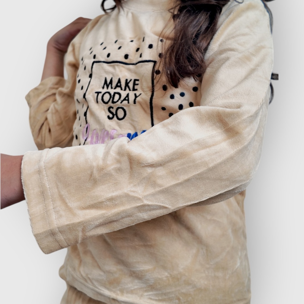 بجامة فليس بناتي make today so awesome
