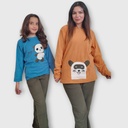 بجامة فليس بناتي panda