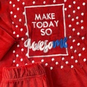 بجامة فليس بناتي Make today so awesome
