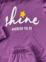 بجامة فوتر بناتي هودي Shine