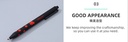 Ladybug Collection Retractable 0.5mm Gel Pen - Black