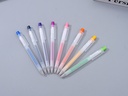 Retractable 0.5mm Gel Pen with Colored Ink