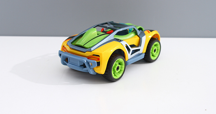 DIY Assemble Alloy Pull Back Vehicle Toy (KLX600-9)
