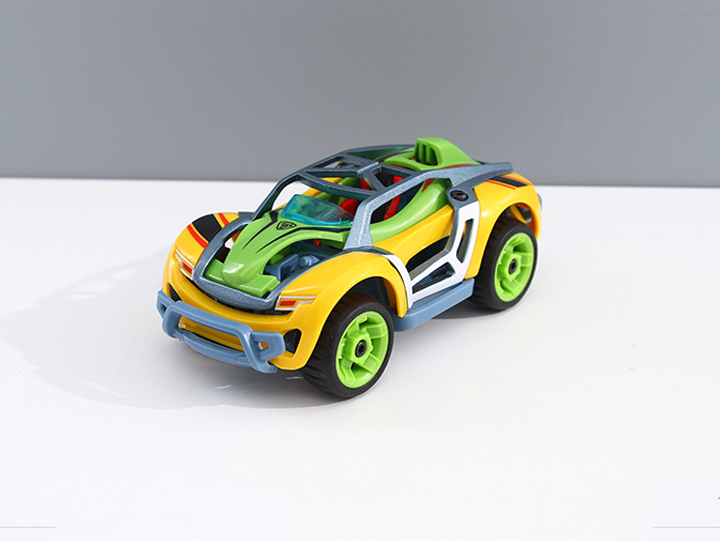 DIY Assemble Alloy Pull Back Vehicle Toy (KLX600-9)