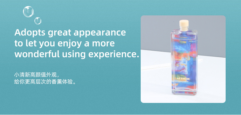 50ml/1.6fl.oz. Abstract Artistic Reed Diffuser - White Crystal