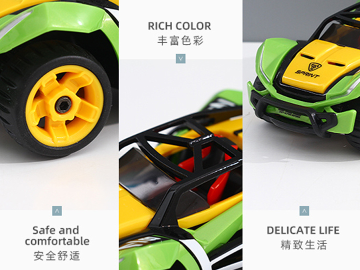 DIY Assemble Alloy Pull Back Vehicle Toy (KLX600-11)