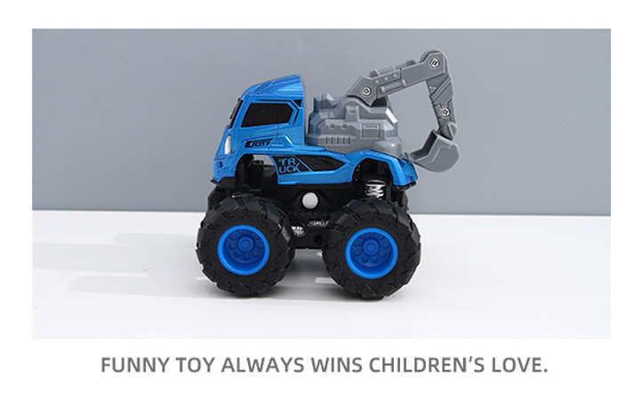 4WD Inertial Alloy Toy Construction Vehicle Toy (KLX600-93)