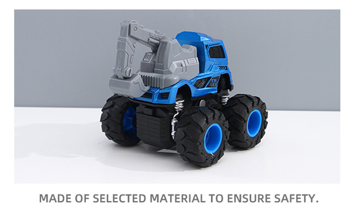 4WD Inertial Alloy Toy Construction Vehicle Toy (KLX600-93)