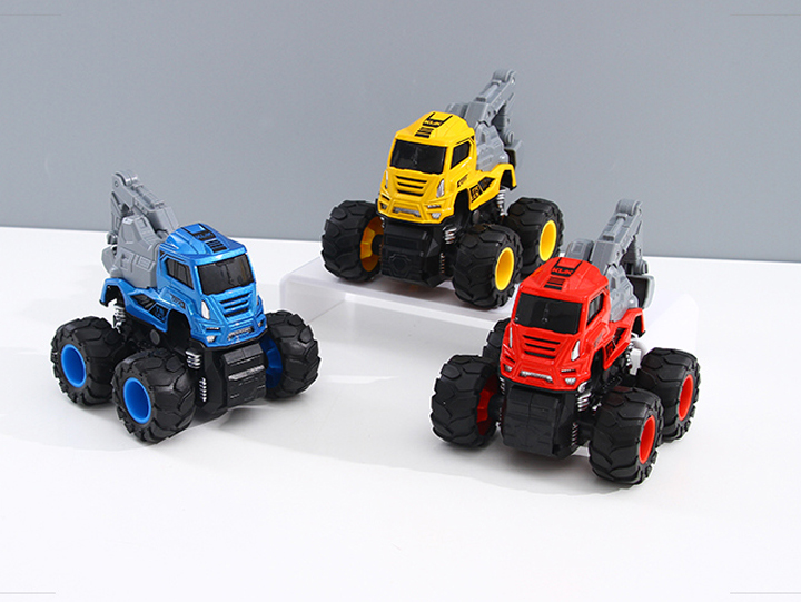 4WD Inertial Alloy Toy Construction Vehicle Toy (KLX600-93)