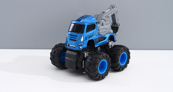 4WD Inertial Alloy Toy Construction Vehicle Toy (KLX600-93)