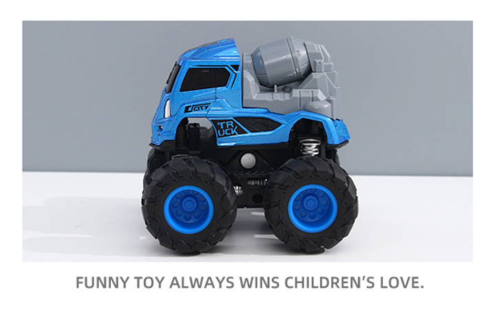 4WD Inertial Alloy Toy Construction Vehicle Toy (KLX600-95)