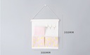 Fresh Life Geometric Over Door Hanging Storage Organizer with 3 Pockets and 3 Ho