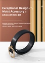 Women's Stylish Circle Chain Belt (Black)