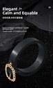 Women's Stylish Circle Chain Belt (Black)