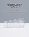 Simple Plastic Makeup Storage Bin