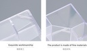 Simple Plastic Makeup Storage Bin