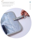 Foldable Multi-function Toiletry Bag(Gray)
