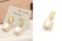Stylish Imitated Shell Square Earrings