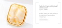 Stylish Retro Square Resin Earrings