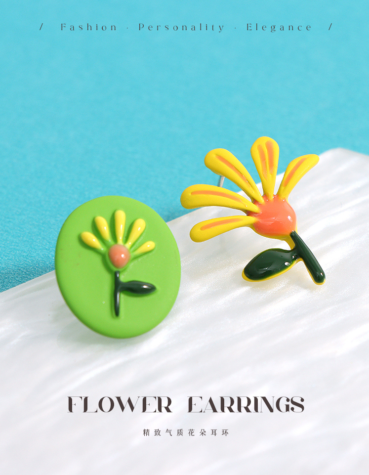 Exquisite Elegant Flower Earrings