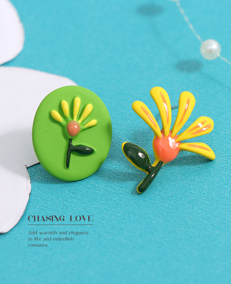 Exquisite Elegant Flower Earrings