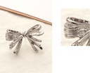 Stylish Metal Bow Earrings