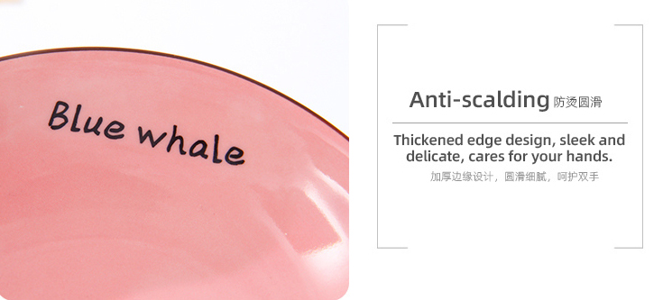 7-inch Cartoon Shark Plate(Pink)