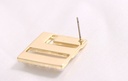 Elegant Shell Artificial Pearl Square Earrings