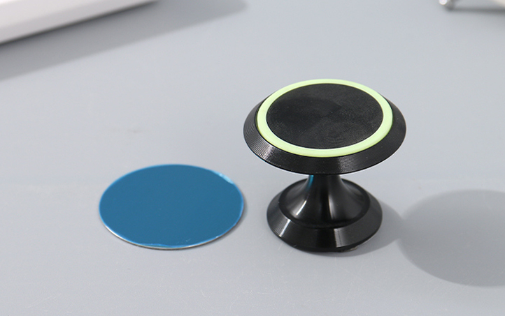 373-Fluorescent Magnetic Phone Car Mount (Black)