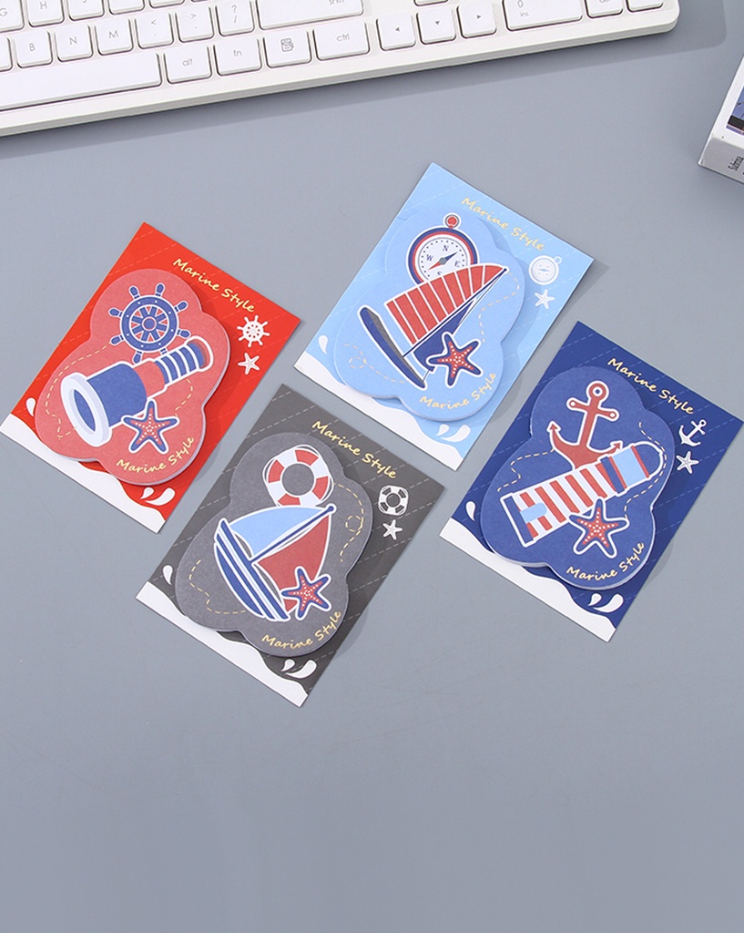 Marine Style Collection Sticky Notes (50 Sheets)