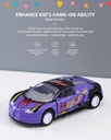 Alloy Pull Back Sports Car Toy with Double-Door (8351)