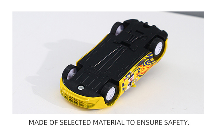 Alloy Pull Back Sports Car Toy with Double-Door (8351)