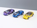 Alloy Pull Back Sports Car Toy with Double-Door (8351)
