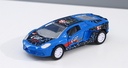 Alloy Pull Back Sports Car Toy with Double-Door (8351)