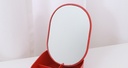 Oval Makeup Mirror with Storage Box