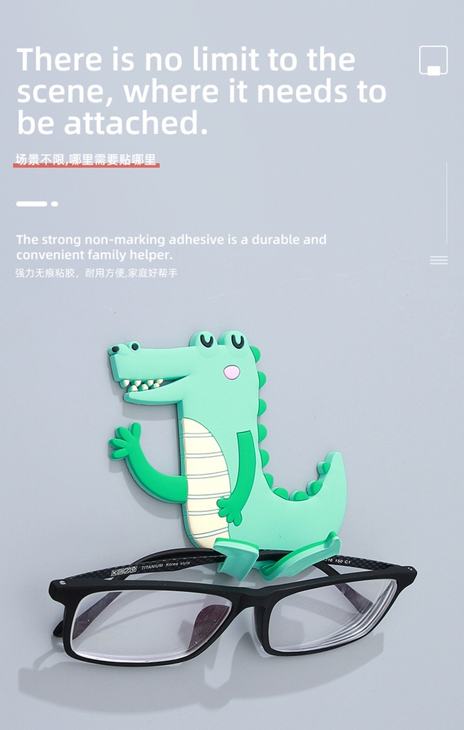 Crocodile Soft Self-Adhesive Hook