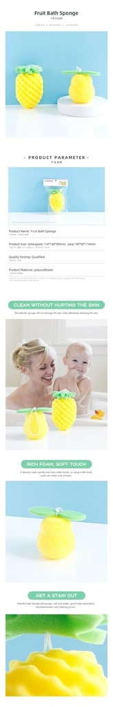 Fruit Bath Sponge
