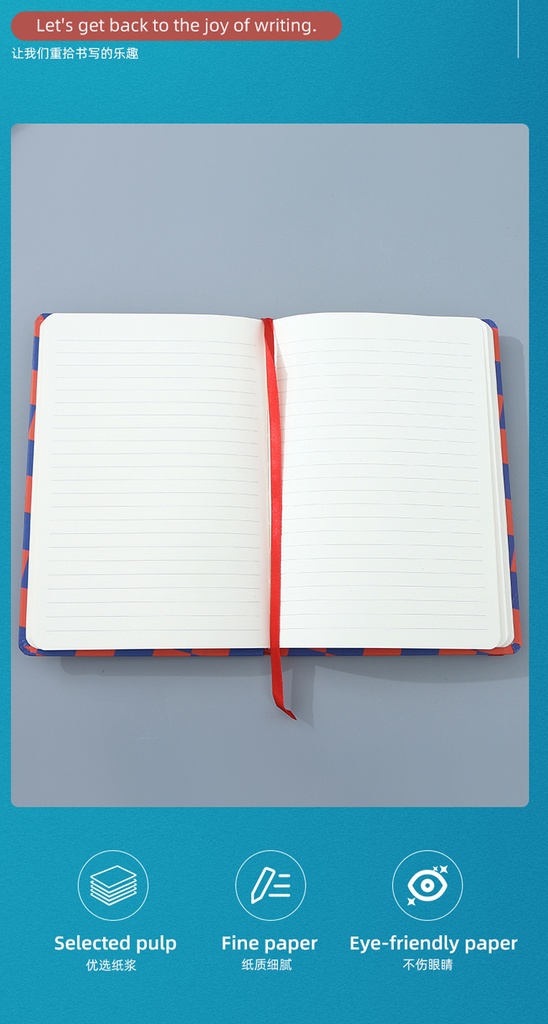 Rhombus Patterns Collection A5 Notebook (96 Sheets) (80gsm)