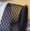 Simple Style Round Mesh Metal Pen Holder