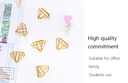 Diamond-Shaped Paper Clip Set