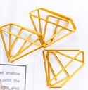 Diamond-Shaped Paper Clip Set
