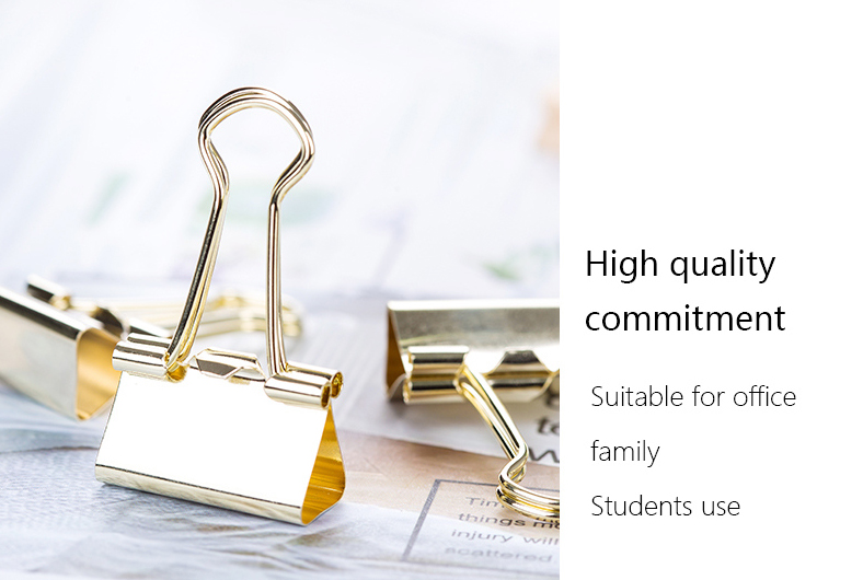 Binder Clip Bookmark Set