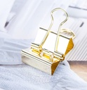 Binder Clip Bookmark Set