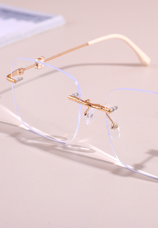 Urltra-Light Rimless Blue Light Blocking Glasses