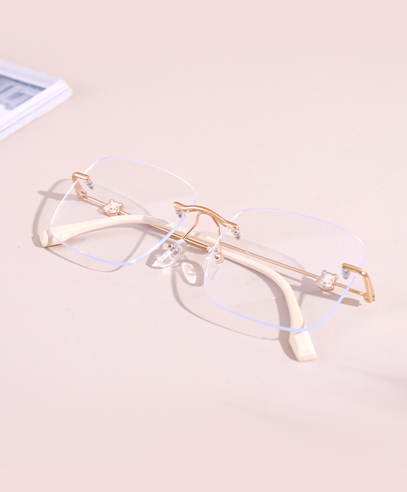 Urltra-Light Rimless Blue Light Blocking Glasses