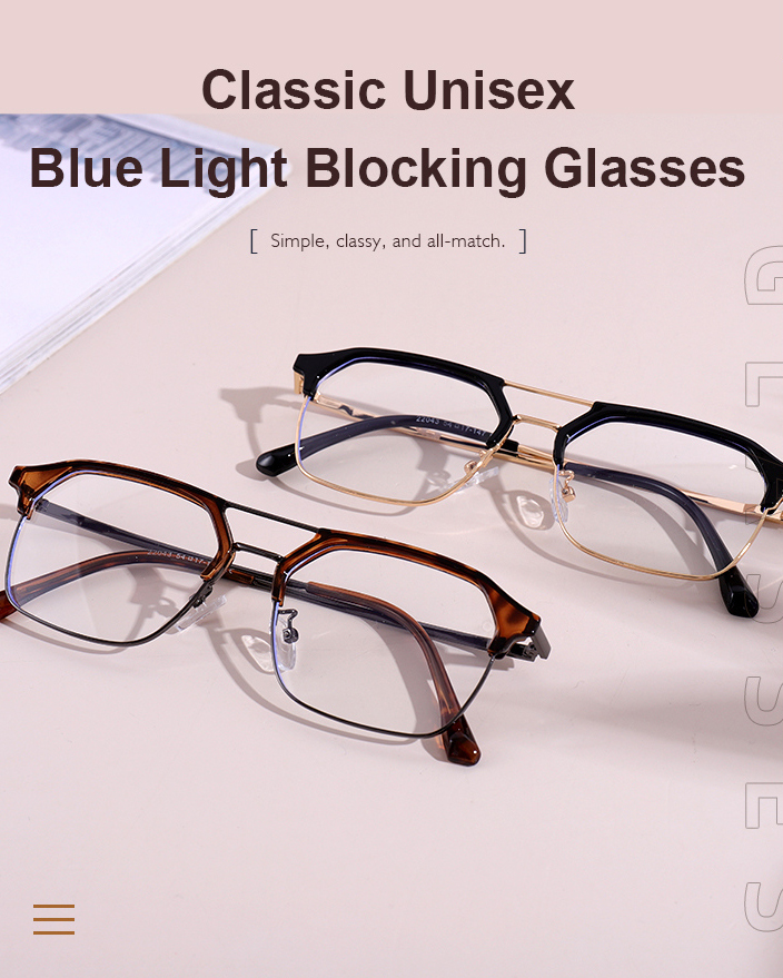 Classic Unisex Blue Light Blocking Glasses